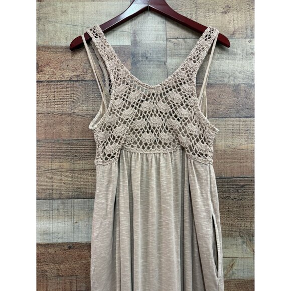 Aerie Crochet Maxi Dress Medium NWT - Picture 2 of 6